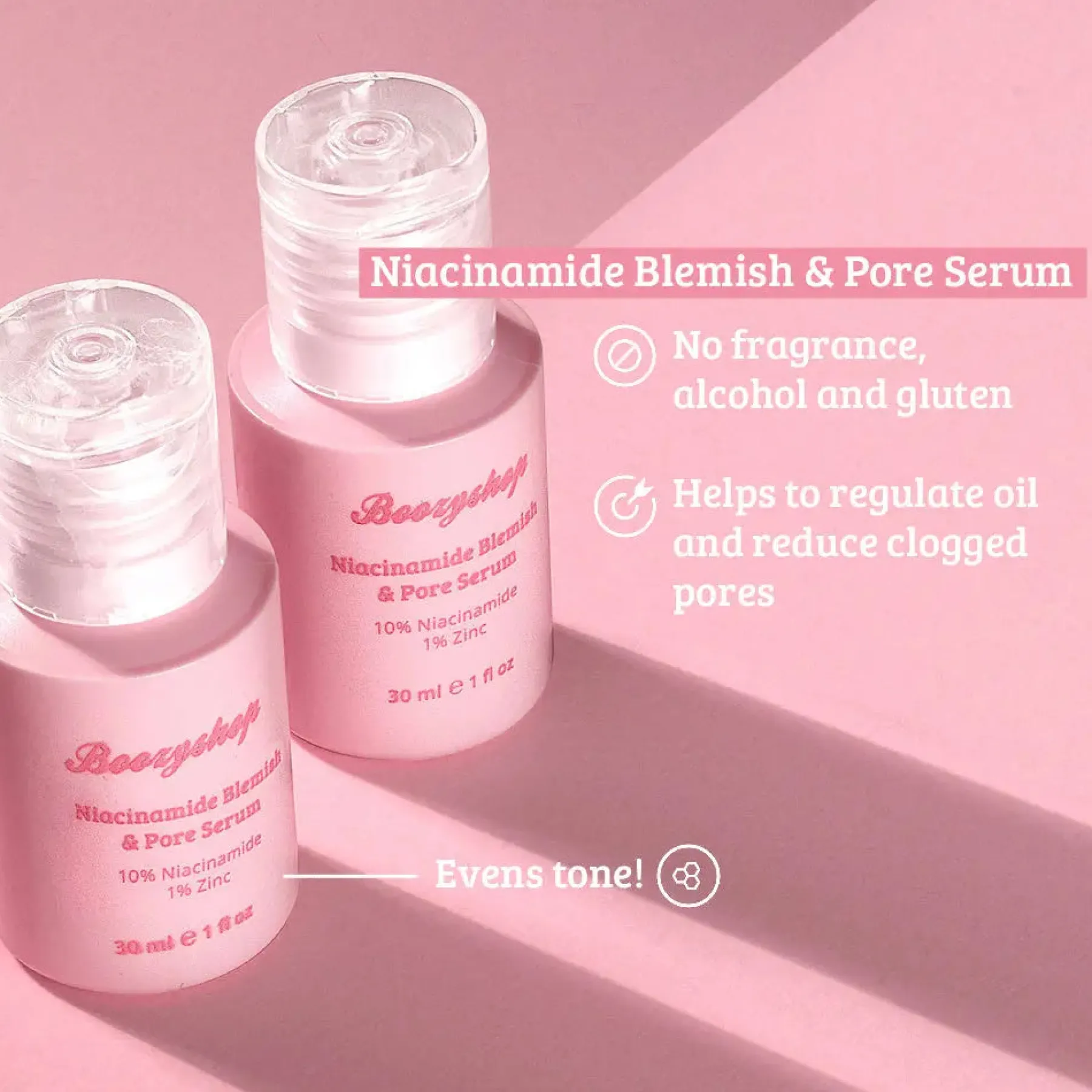 10% Niacinamide Blemish & Pore Serum Clean Beauty|Hauptzutat