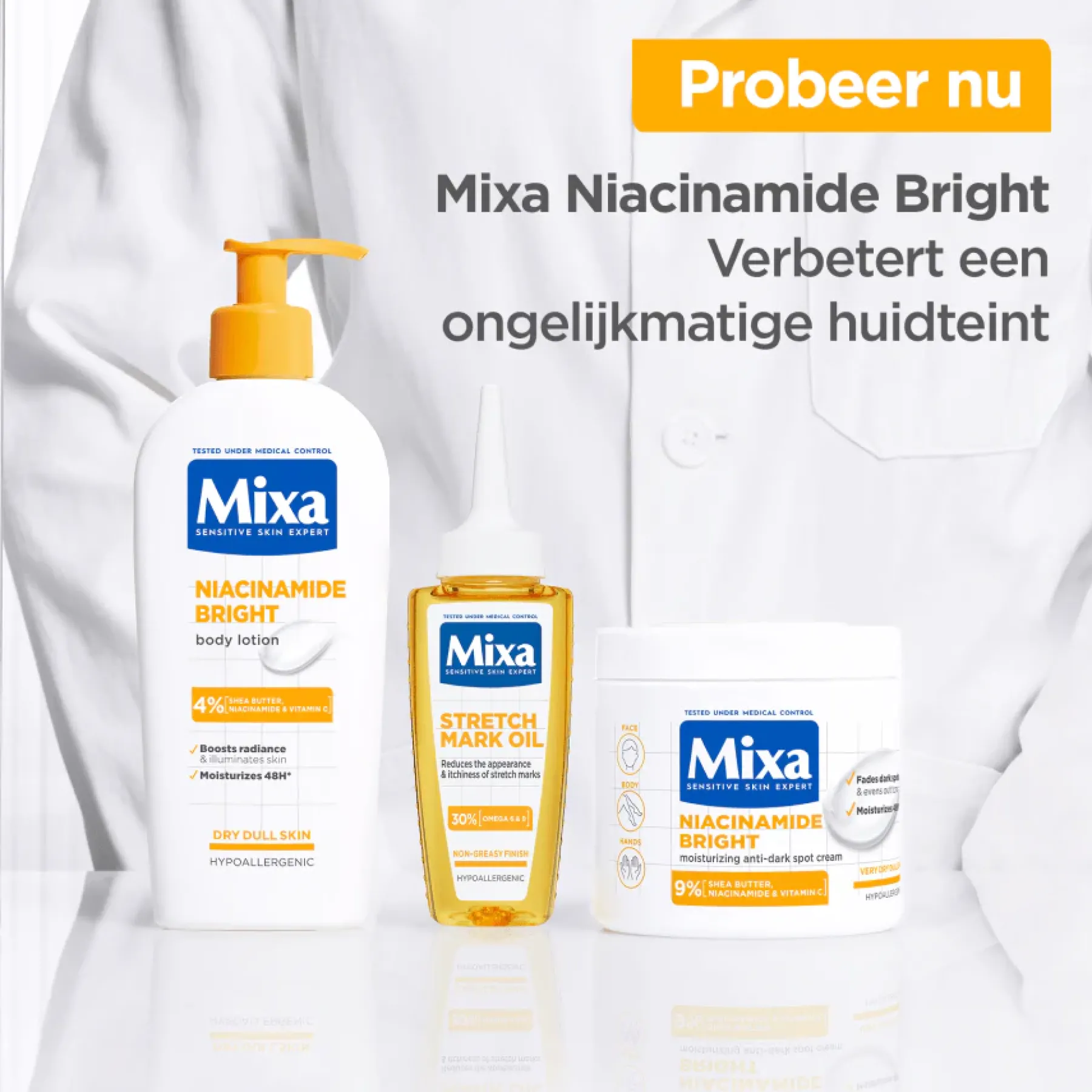 New Niacinamide Bright Moisturizing Cream Everything Shower|Hauptzutat