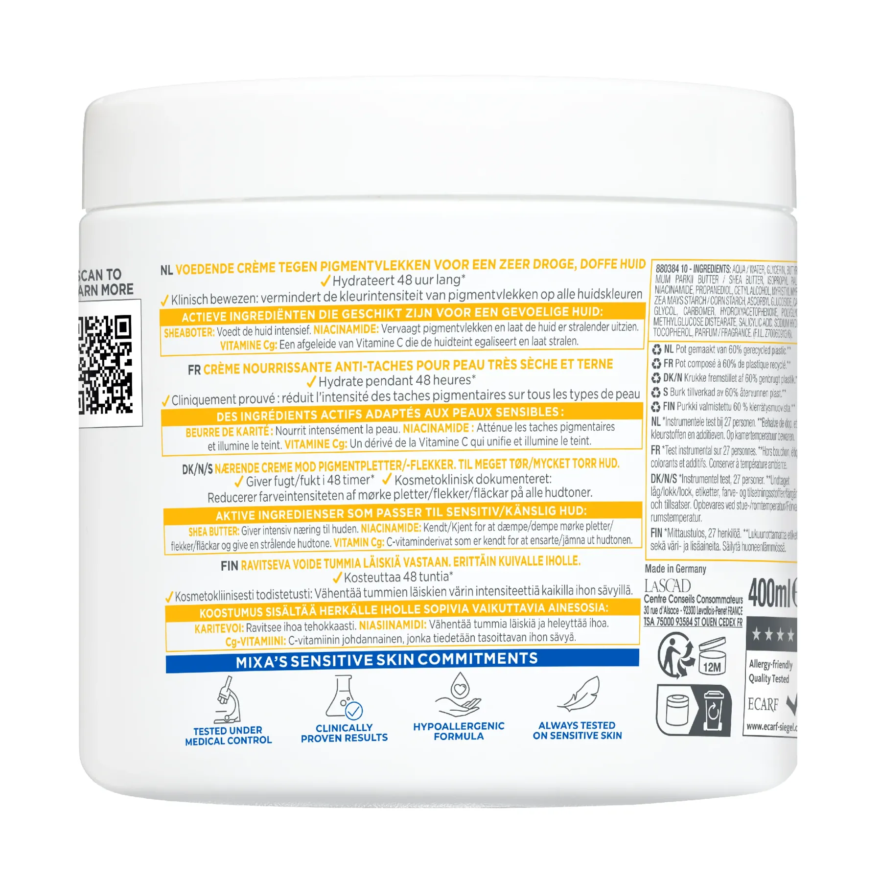 New Niacinamide Bright Moisturizing Cream Everything Shower|Hauptzutat