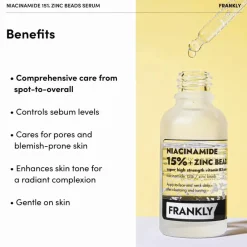 Discount Niacinamide 15% Zinc Beads Serum Hauptzutat|Anti-Unreinheiten-Serum