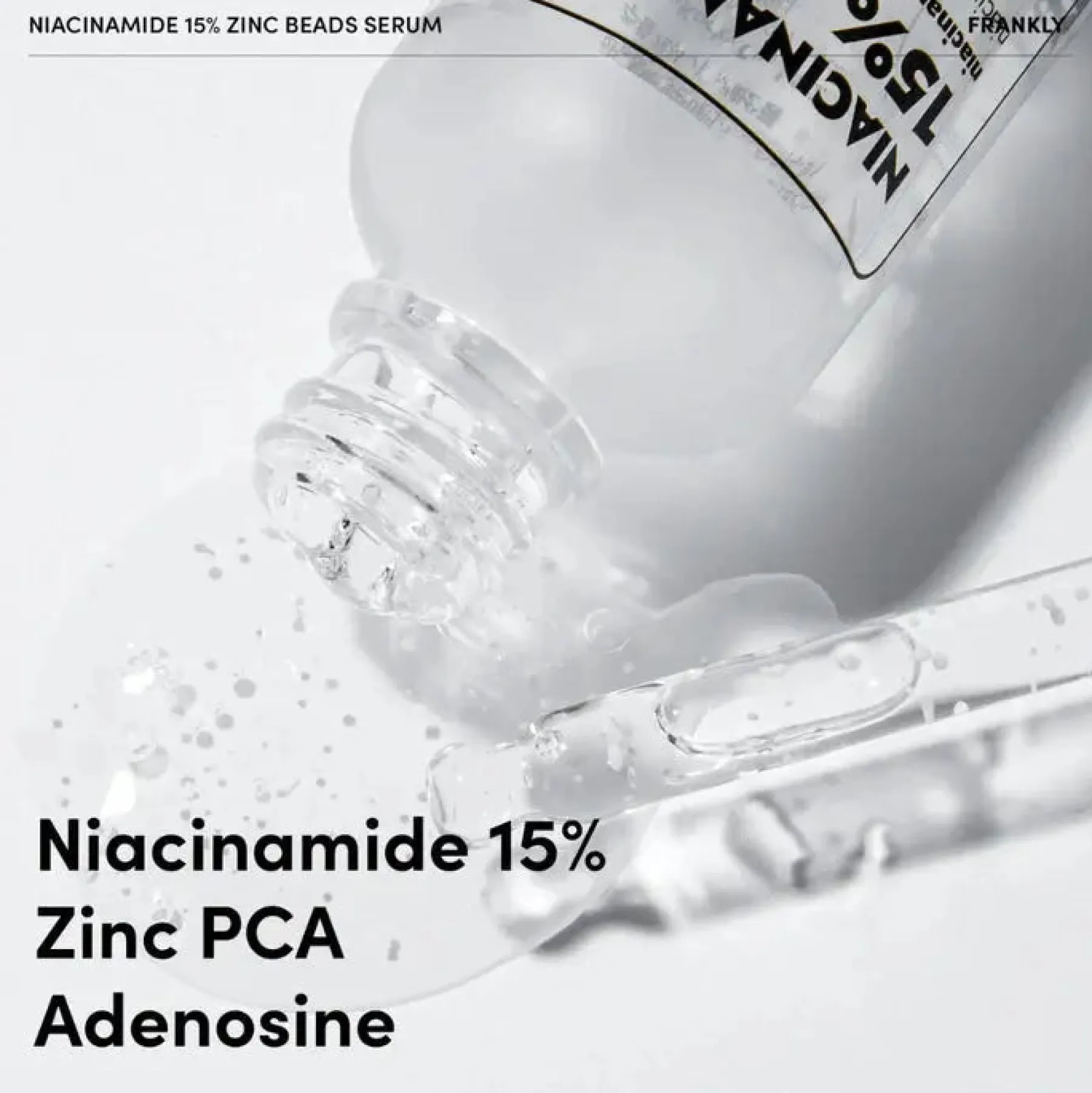 Discount Niacinamide 15% Zinc Beads Serum Hauptzutat|Anti-Unreinheiten-Serum