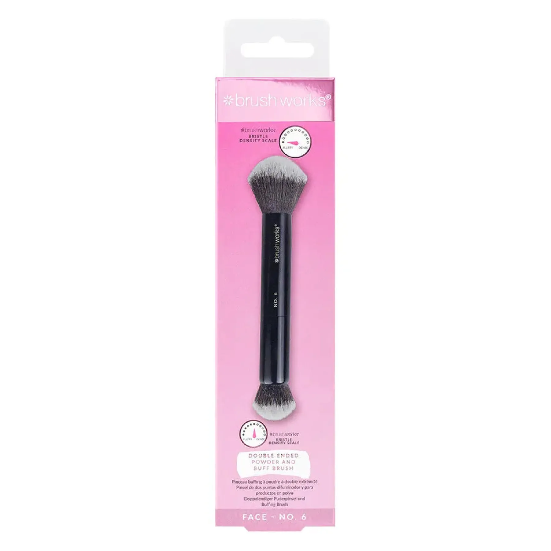 Clearance No. 6 Double Ended Powder and Buff Brush Tön Mehr