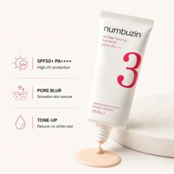 Clearance No.3 No Filter Tone-Up Sun Serum 01 Blur Hauptzutat|Anti-Unreinheiten-Serum