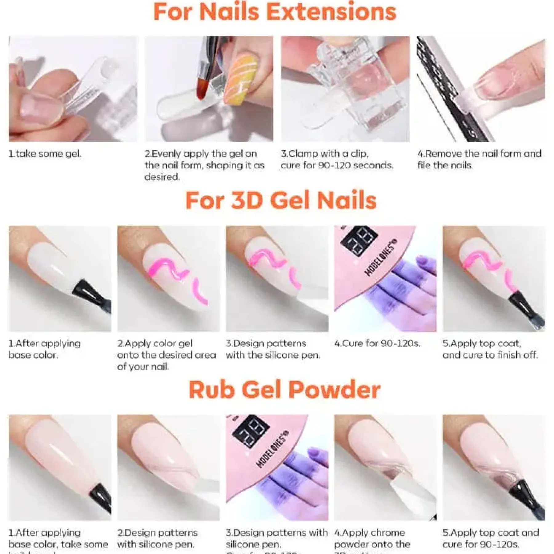 Outlet Non-Stick Hands Solid Builder Gel Kit Nagelkunst