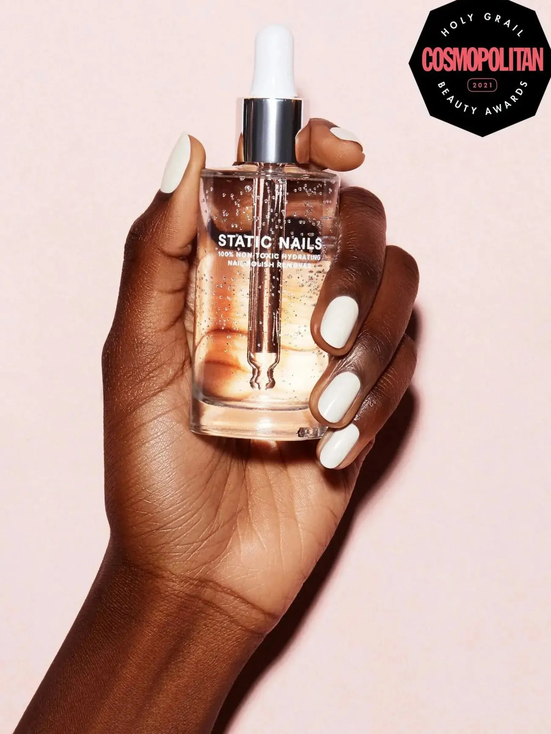 Outlet 100% Non-Toxic, Odorless Polish & Pop-On Remover Clear 5. Nagellak Remover|Veganer Nagellack