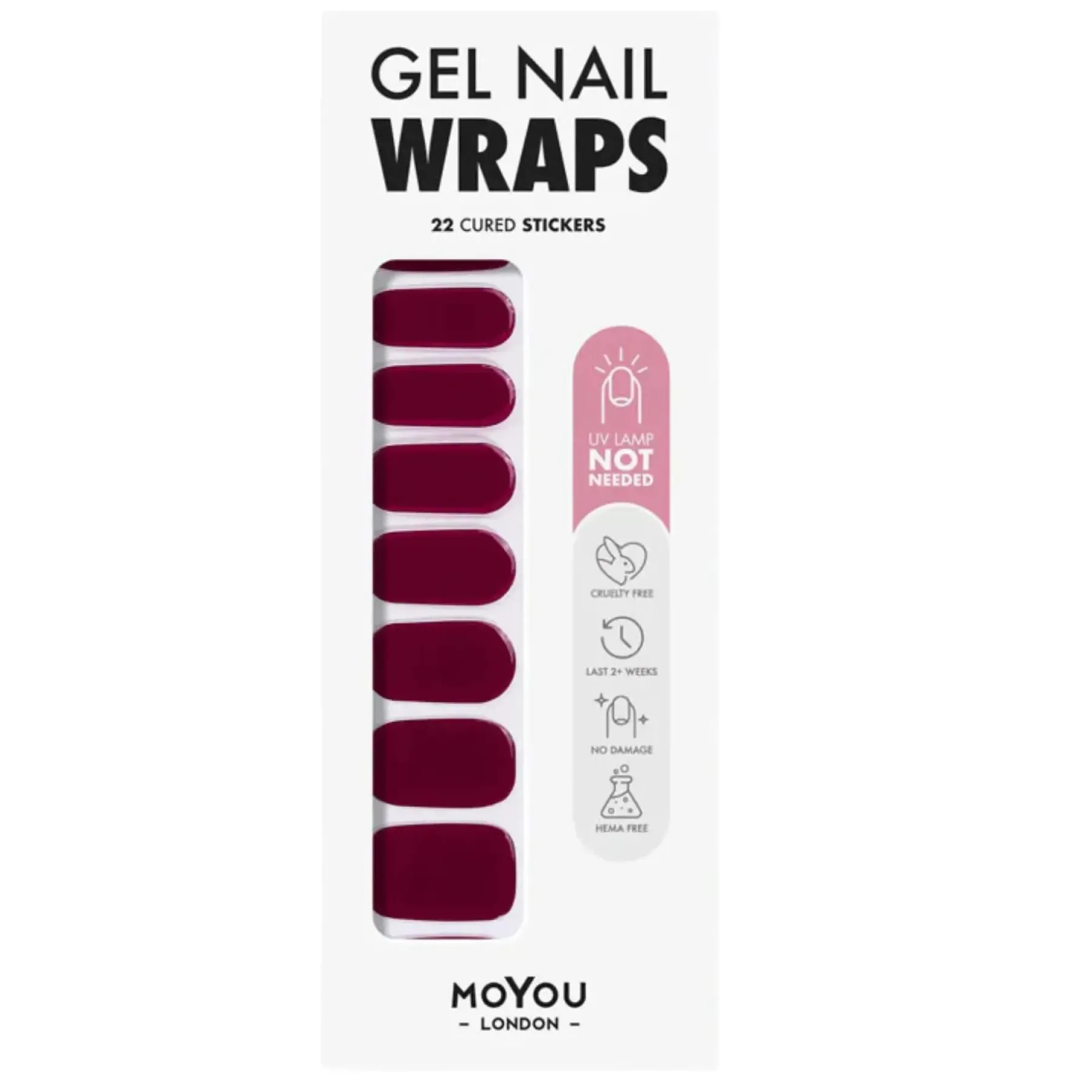 Best Non-UV Gel Wraps Fatal Kiss 3. Nail Wraps