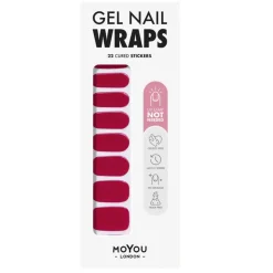 Discount Non-UV Gel Wraps Hot Drama 3. Nail Wraps