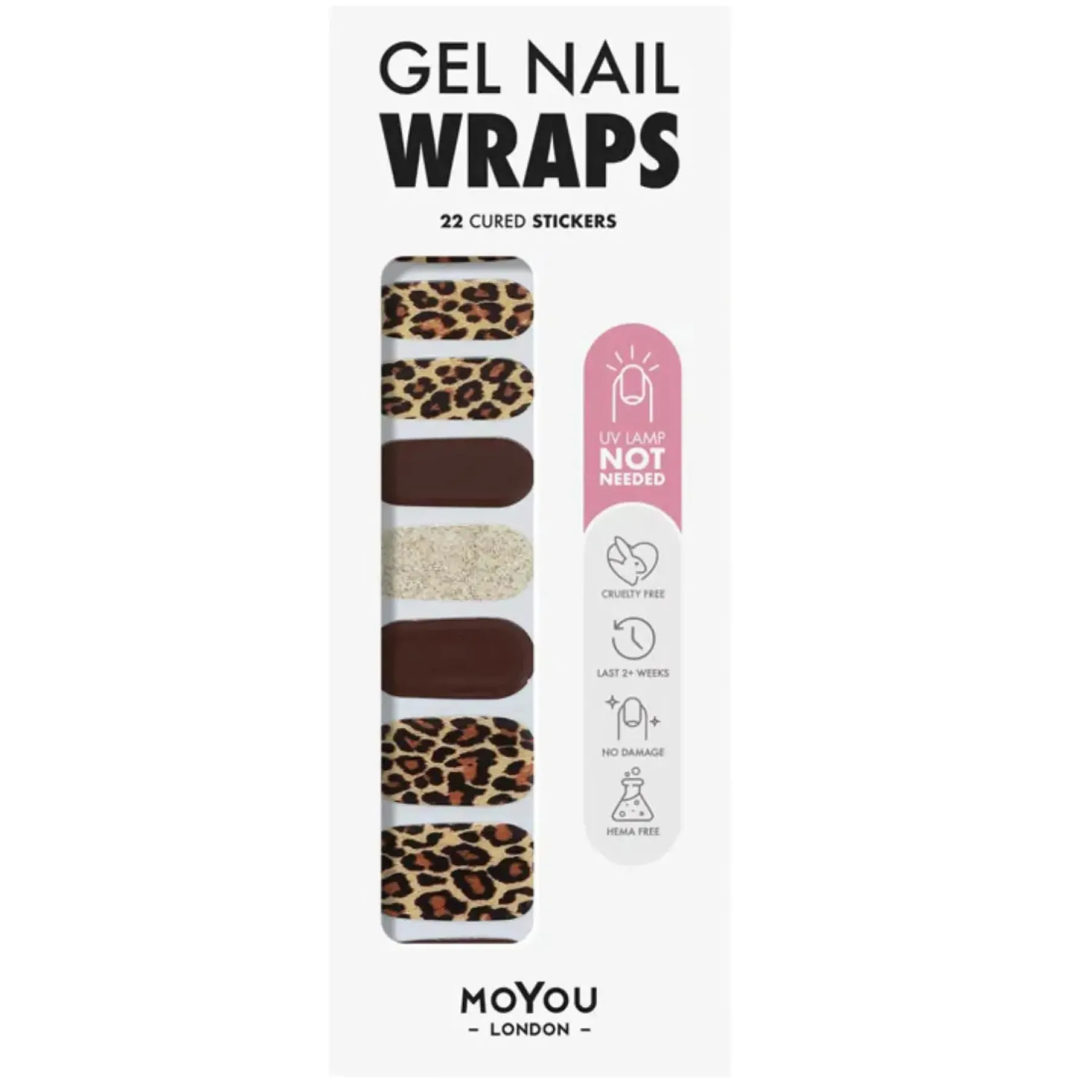 New Non-UV Gel Wraps Savage Chic 3. Nail Wraps