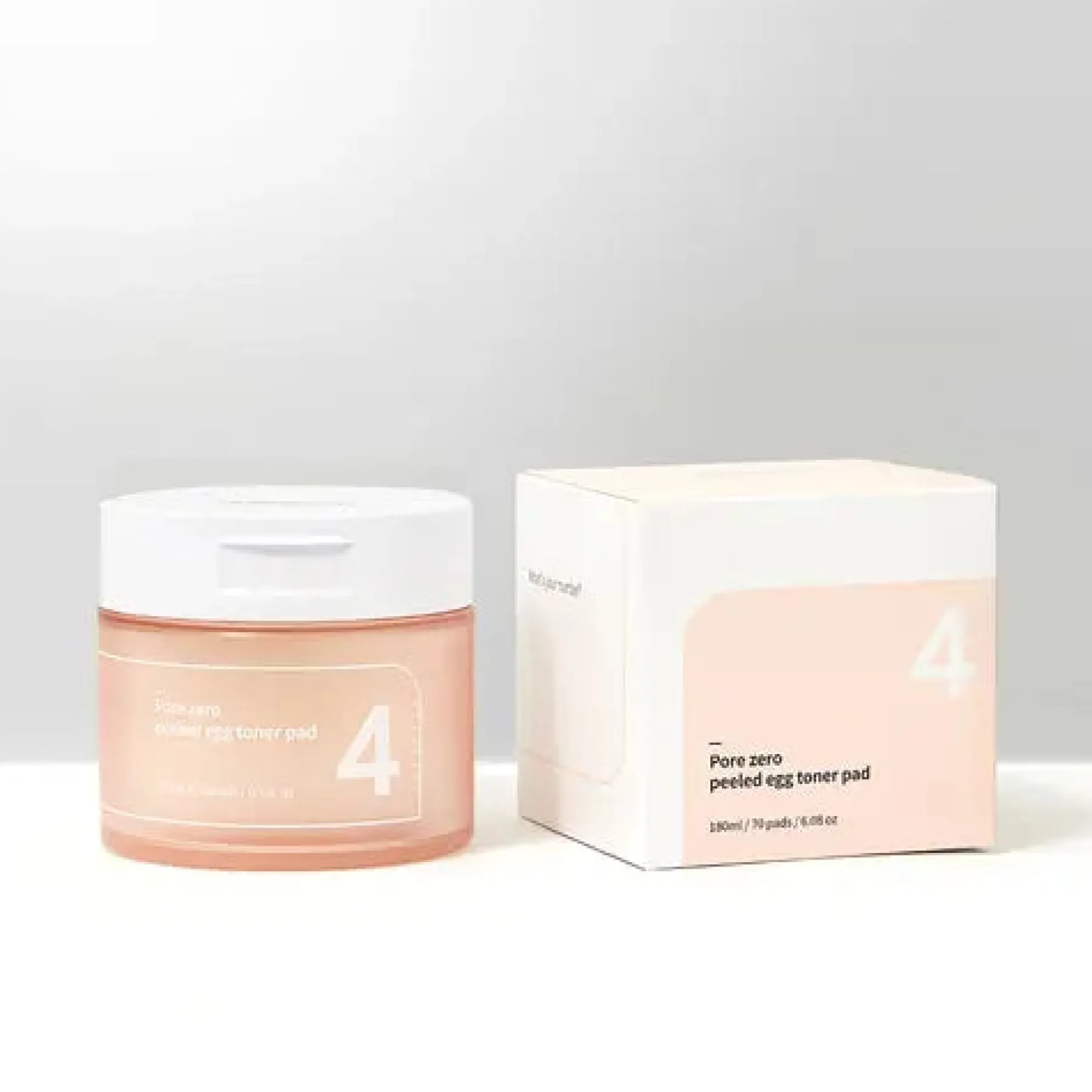 No.4 Pore Zero Peeled Egg Toner Pad Hauptzutat|Toner Pads
