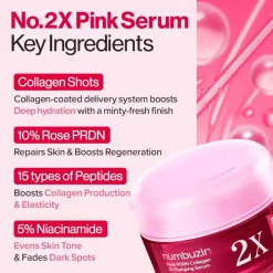 Outlet No.2 Rose PDRN Collagen 2X Plumping Serum Problemlösende Seren|Hauptzutat
