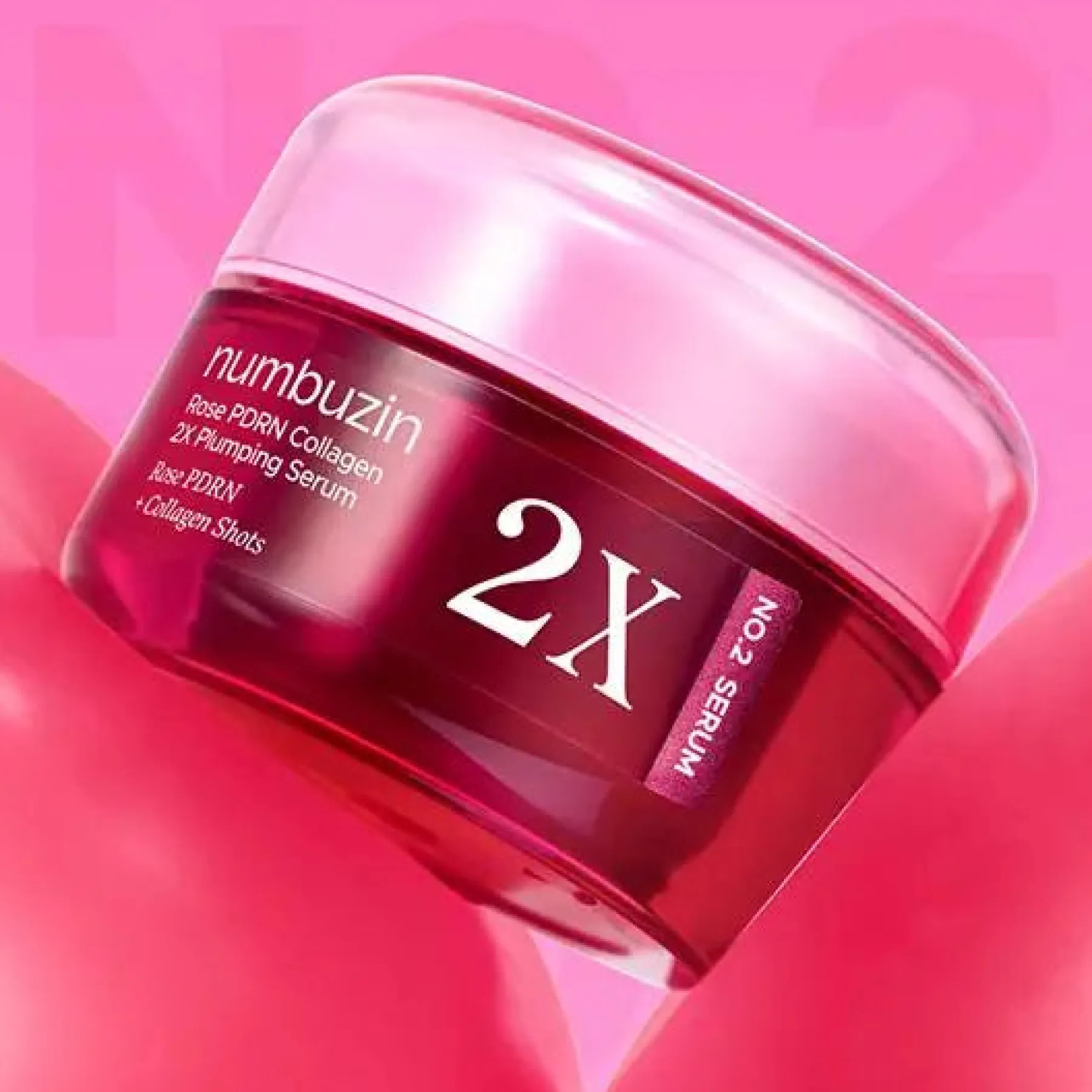 Outlet No.2 Rose PDRN Collagen 2X Plumping Serum Problemlösende Seren|Hauptzutat