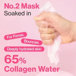 New No.2 Rose PDRN Overnight Collagen Mask Hauptzutat|Gesichtsmasken