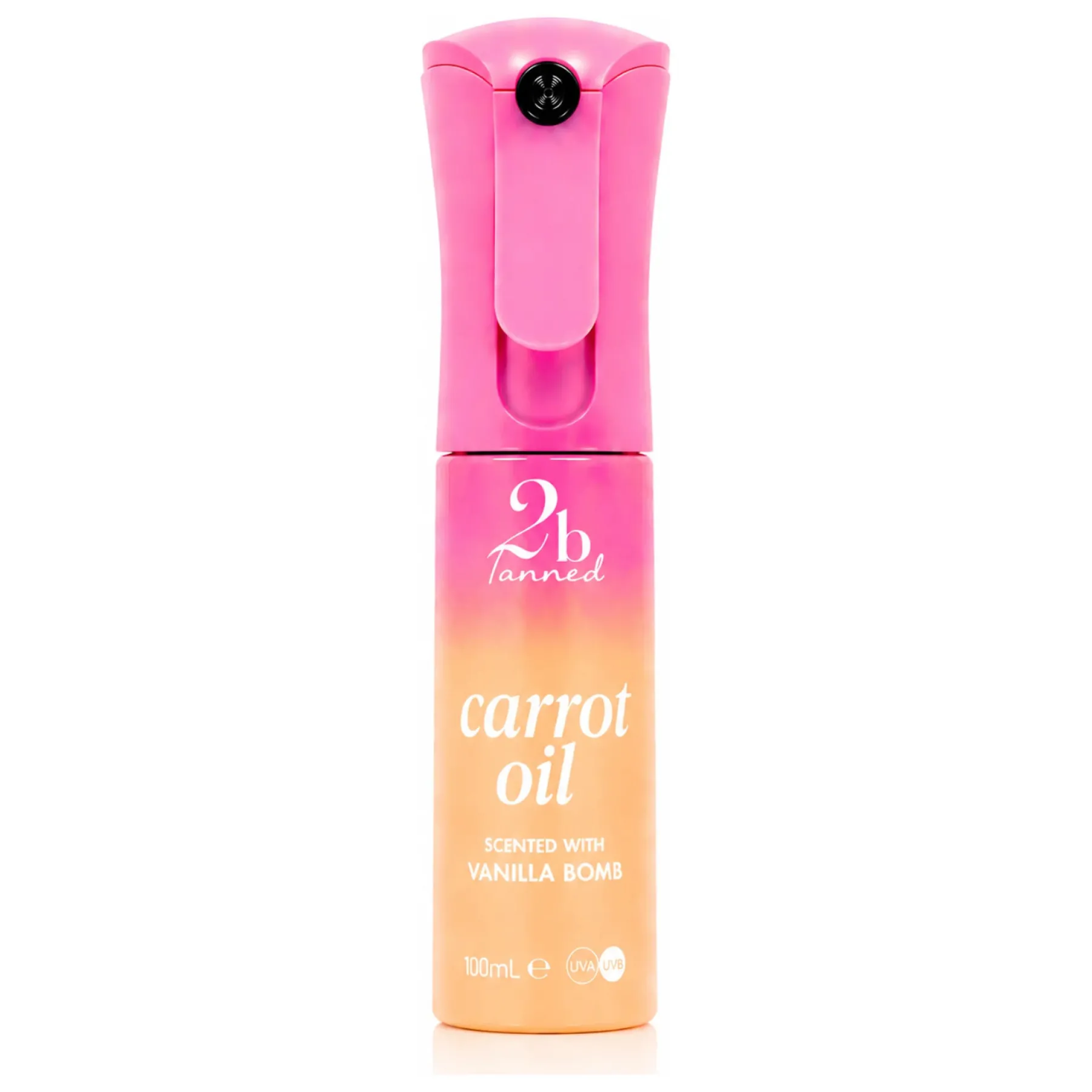 Clearance No SPF Carrot Oil Vanilla Bomb Tanning Spray|Vegan Tanning