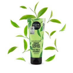 Outlet Nourishing Foot Cream Butter Tea Tree and Patchouli Vegan Pflege|Fußpflege
