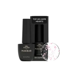 New No Wipe Top Coat Hearts 6. Top Coats|Veganer Nagellack