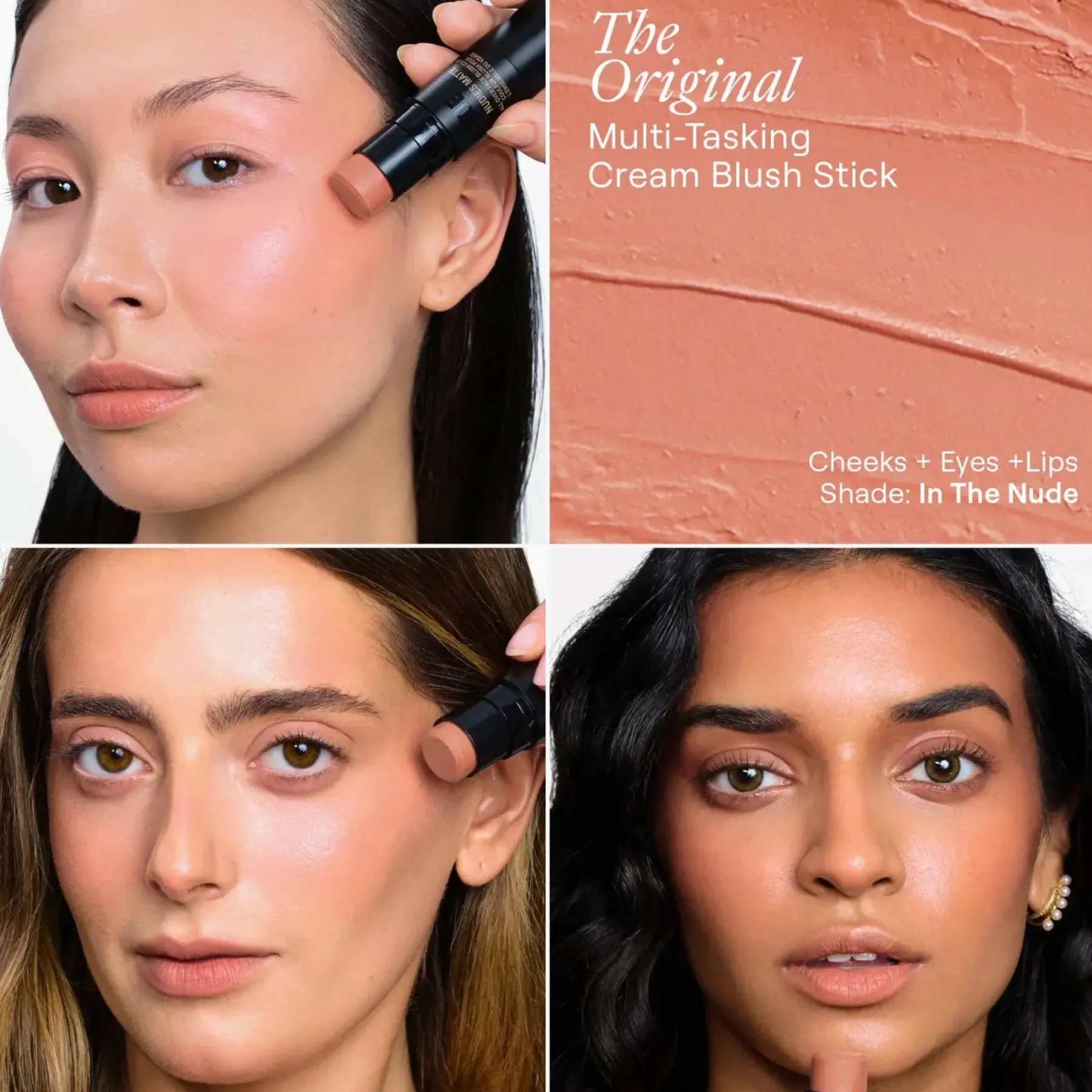 Nudies Matte Blush Stick In The Nude Rouge