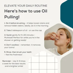 Clearance Oil Pulling Mouthwash Spearmint Vegan Pflege|Oil Pulling