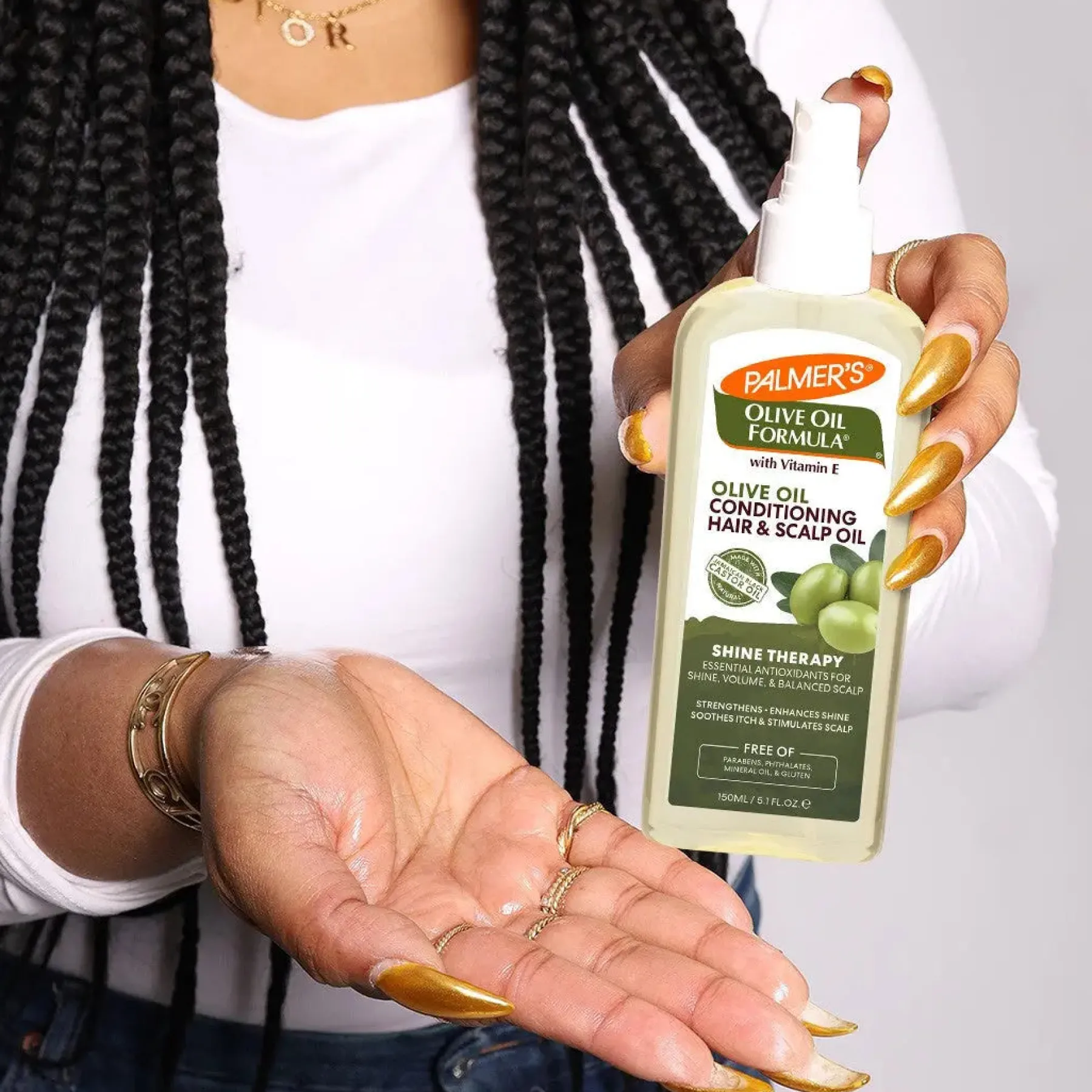 Clearance Olive Oil Formula Conditioning Hair + Scalp Oil Hair Growth|11 Schritte Haarpflege Routine