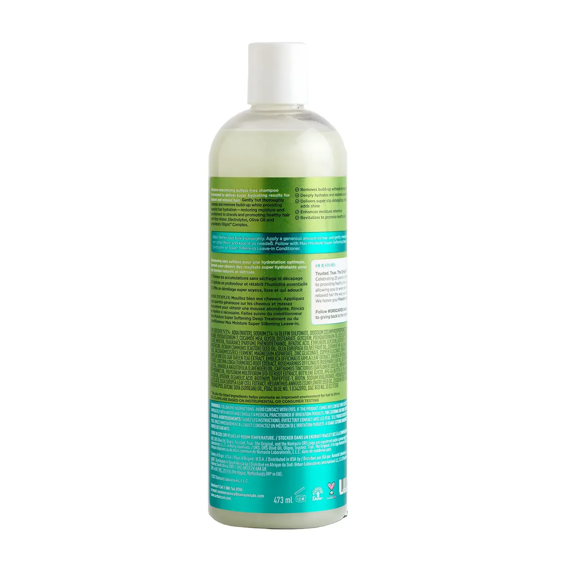 New Olive Oil Max Moisture Rice Water Shampoo Shampoo|Haarprobleem