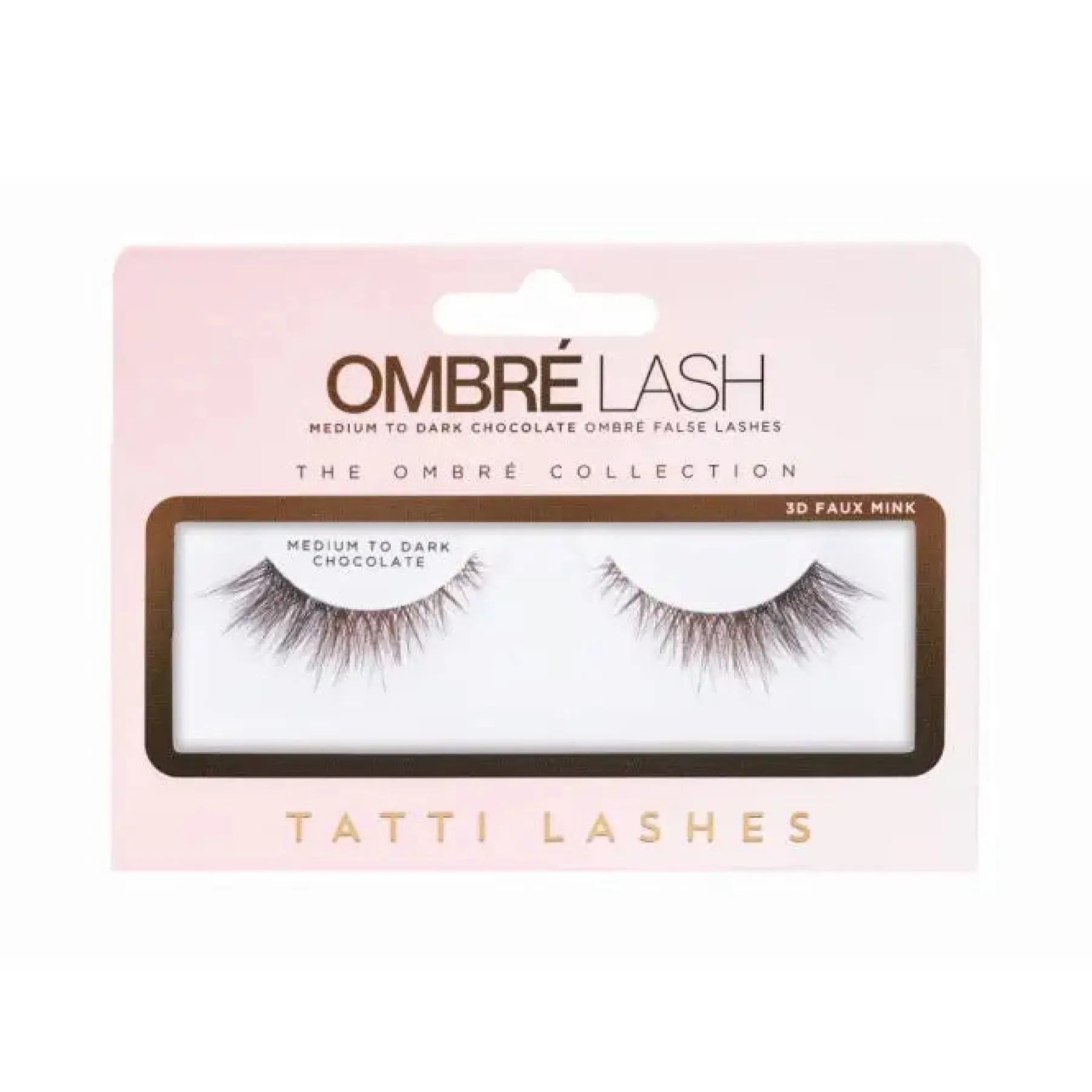 Hot Ombre Medium to Dark Chocolate Künstliche Wimpern