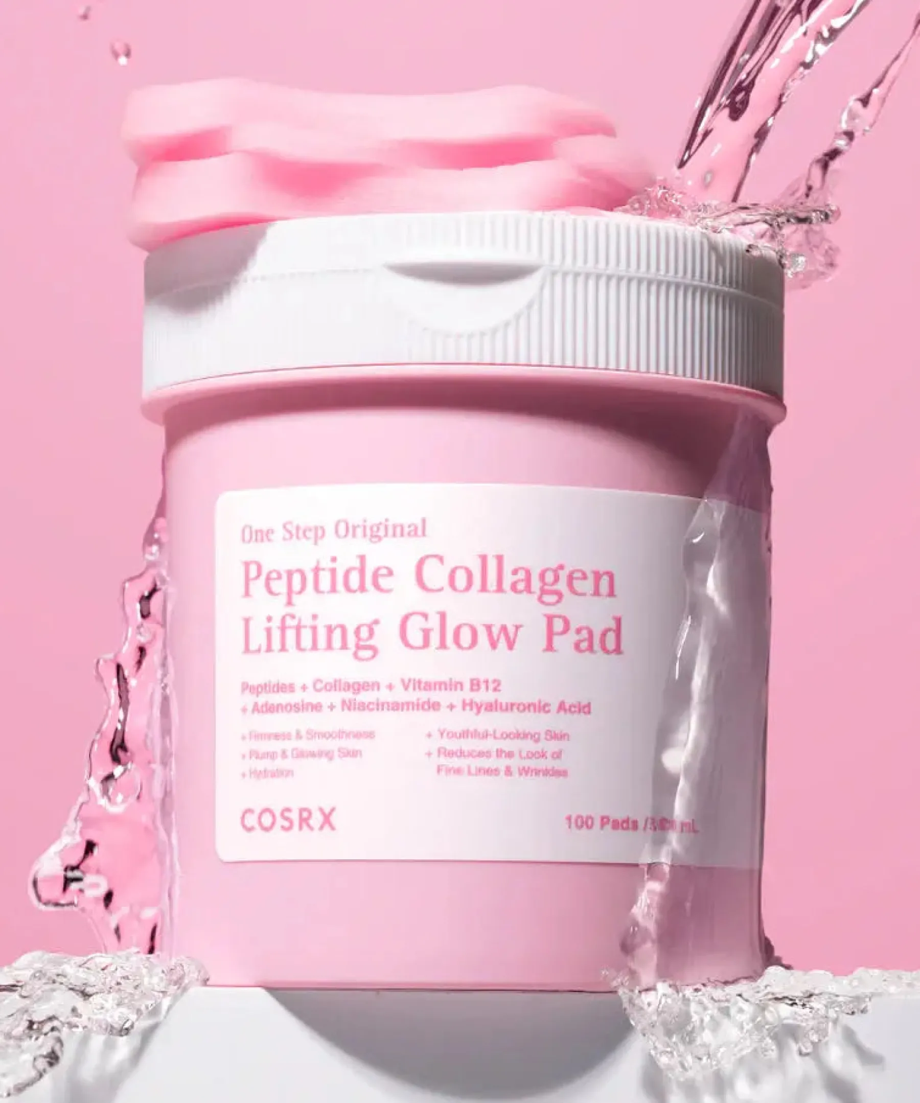 Outlet One Step Original Peptide Collagen Lifting Glow Pad Hauptzutat|Vegan Pflege