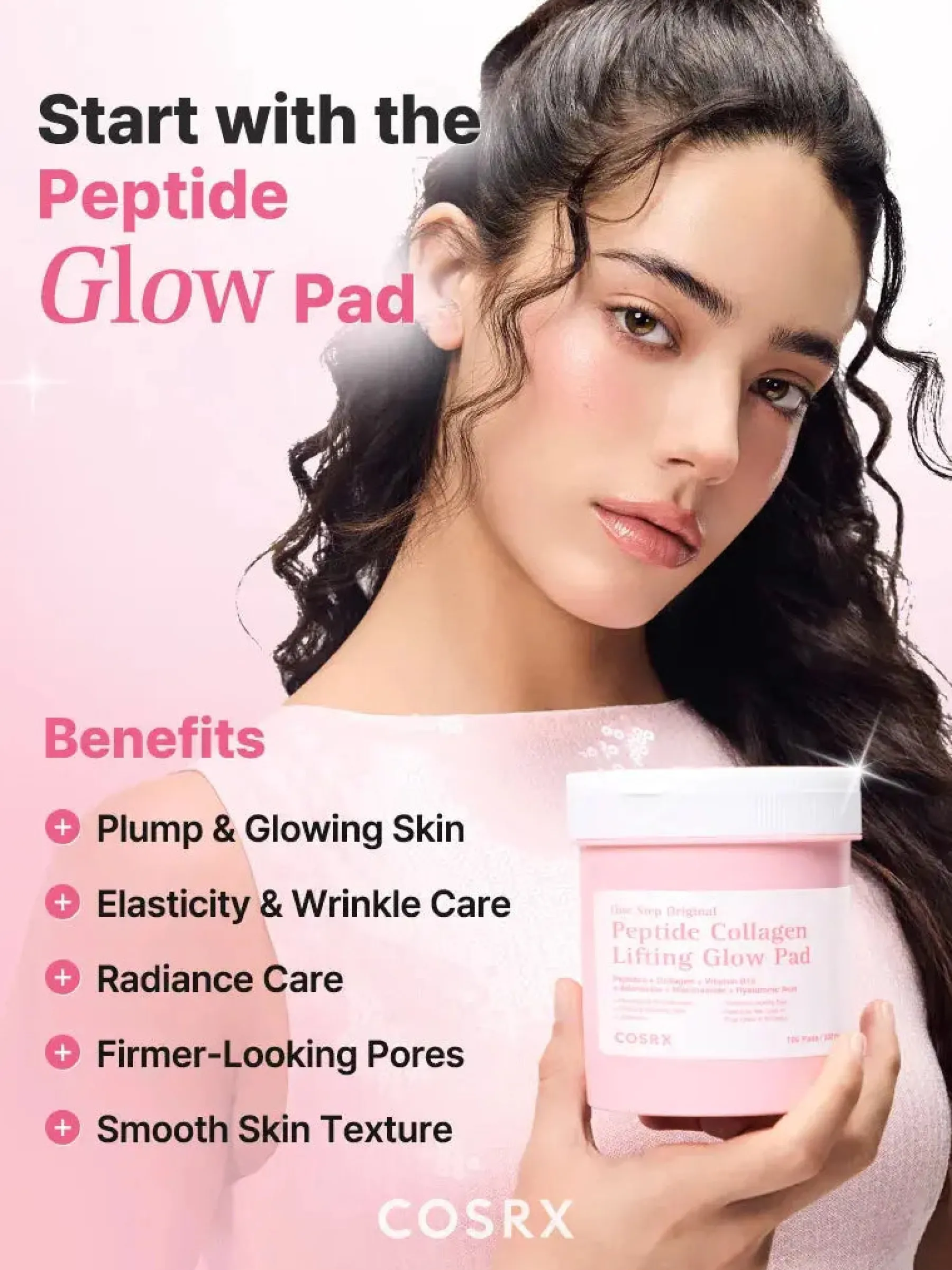 Outlet One Step Original Peptide Collagen Lifting Glow Pad Hauptzutat|Vegan Pflege