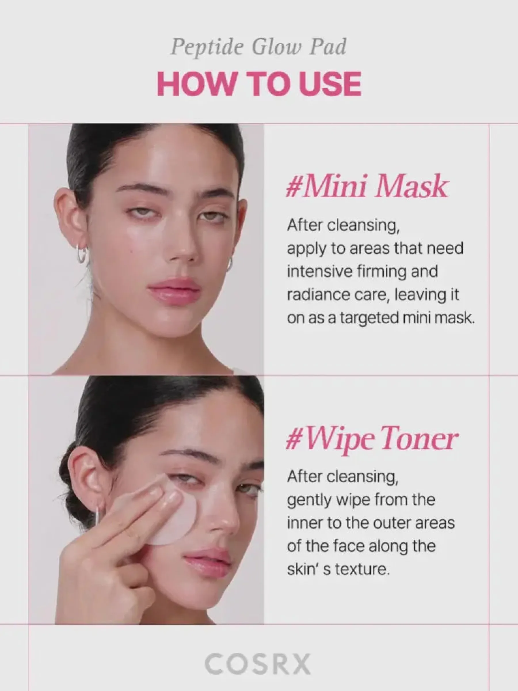 Outlet One Step Original Peptide Collagen Lifting Glow Pad Hauptzutat|Vegan Pflege