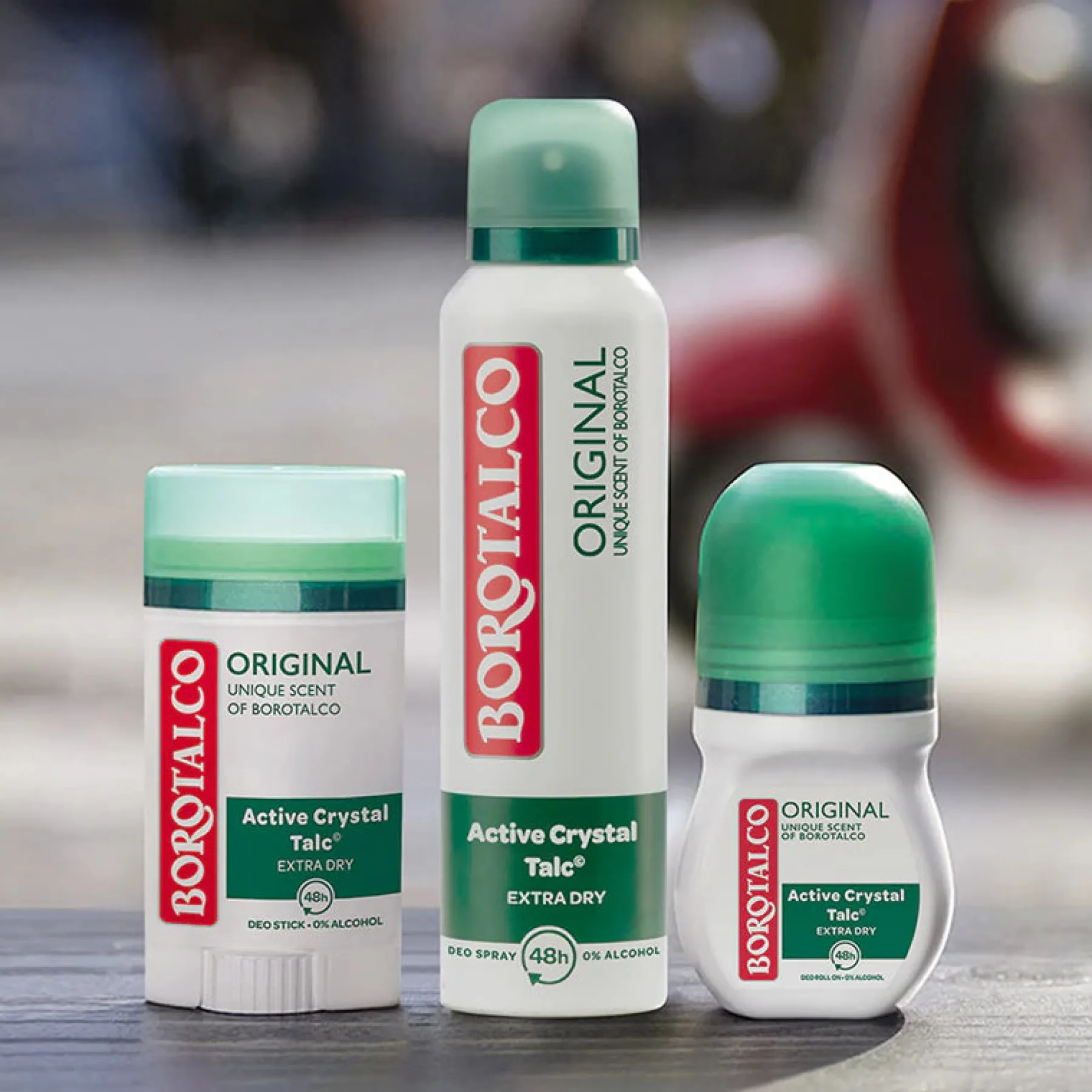 New Originale Extra Dry Deodorant Spray with Talcum Powder Scent Deodorant