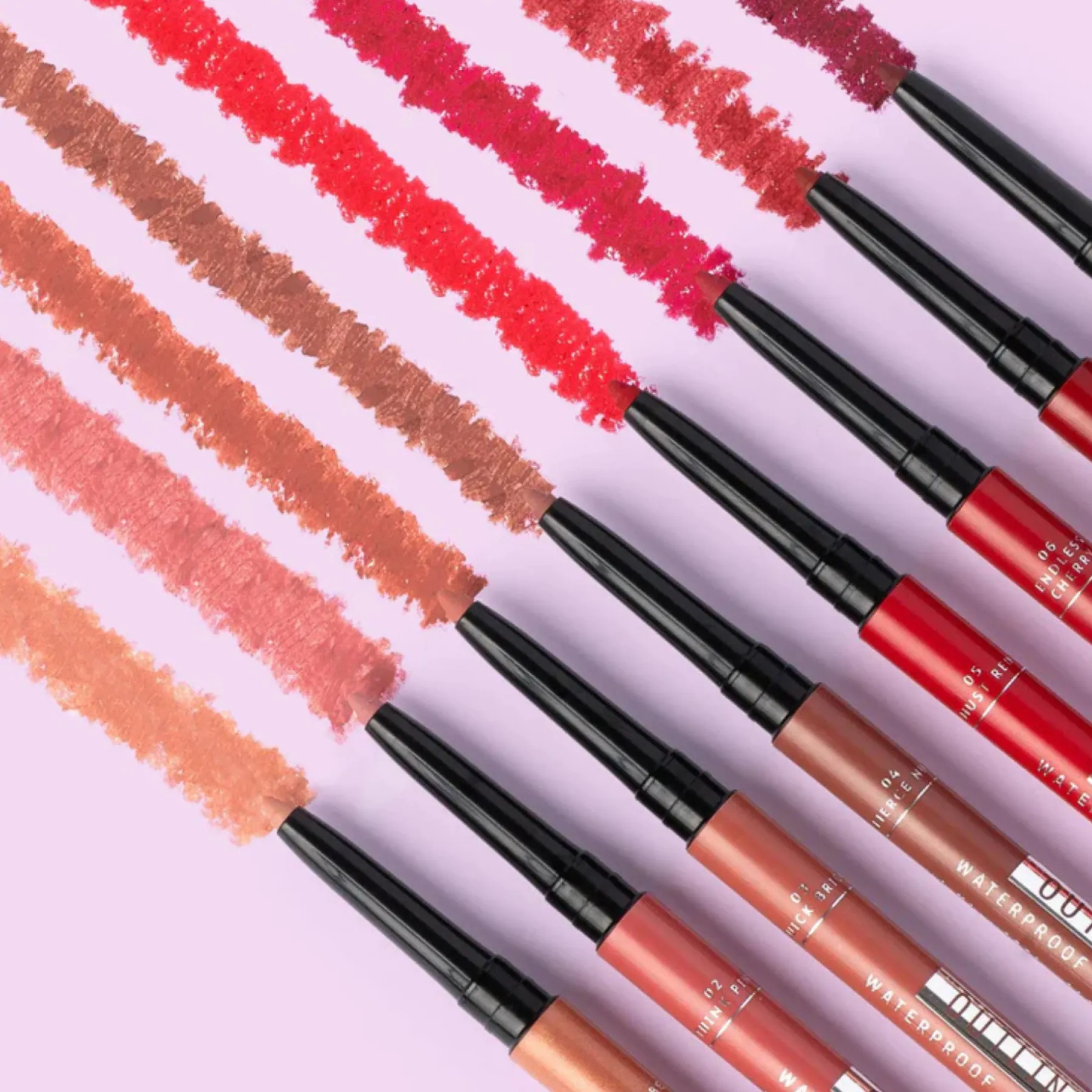 Outlet Outline Waterproof Lip Pencil Must Red Lippen Konturenstift