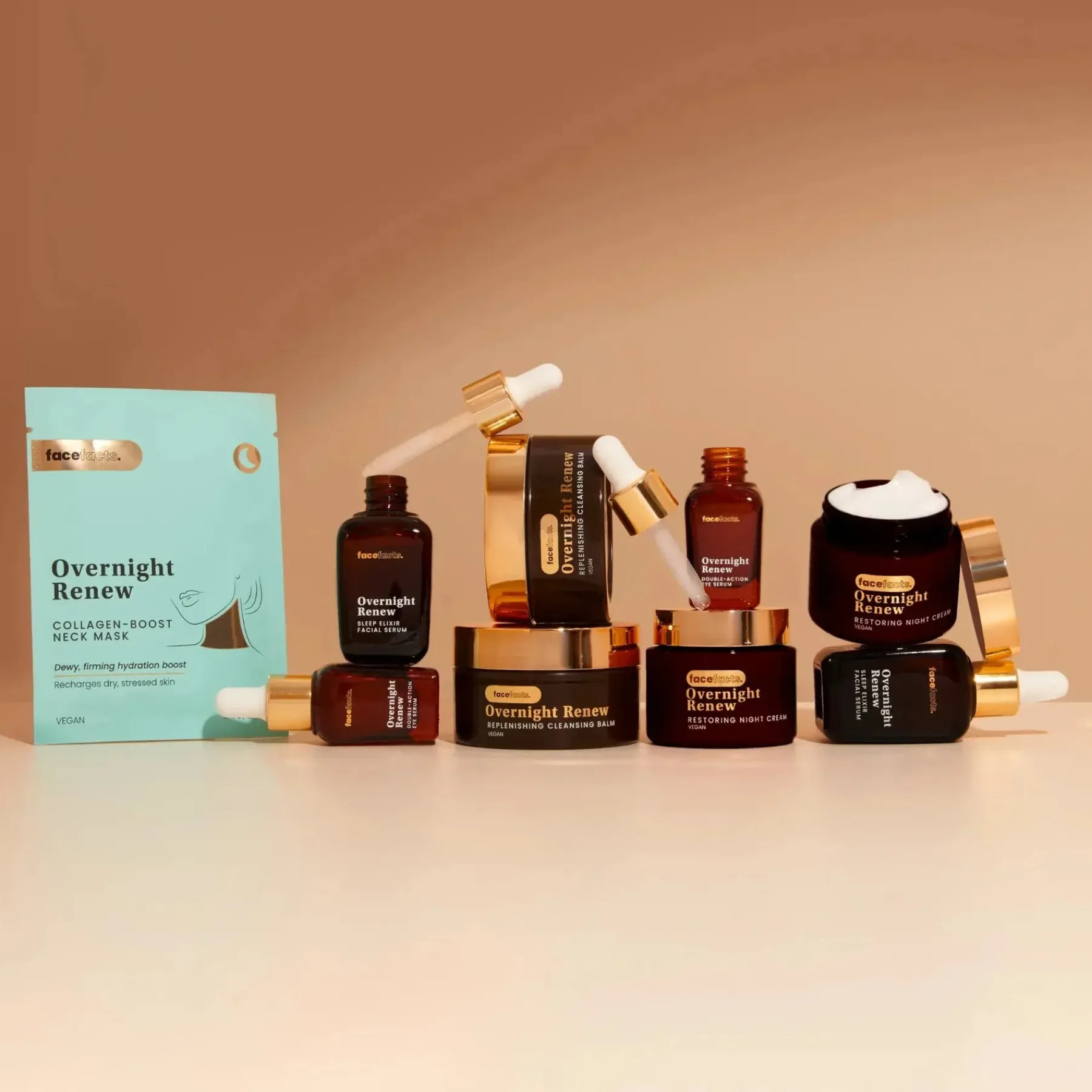 Online Overnight Renew Double Action Eye Serum Vegan Pflege|Problemlösende Seren
