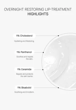 Hot Overnight Restoring Lip Treatment Vegan Pflege|Hauptzutat