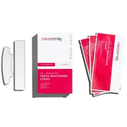 New PAP+ Transparant Whitening Strips Try Me Pack Vegan Pflege|Zahnaufhellung
