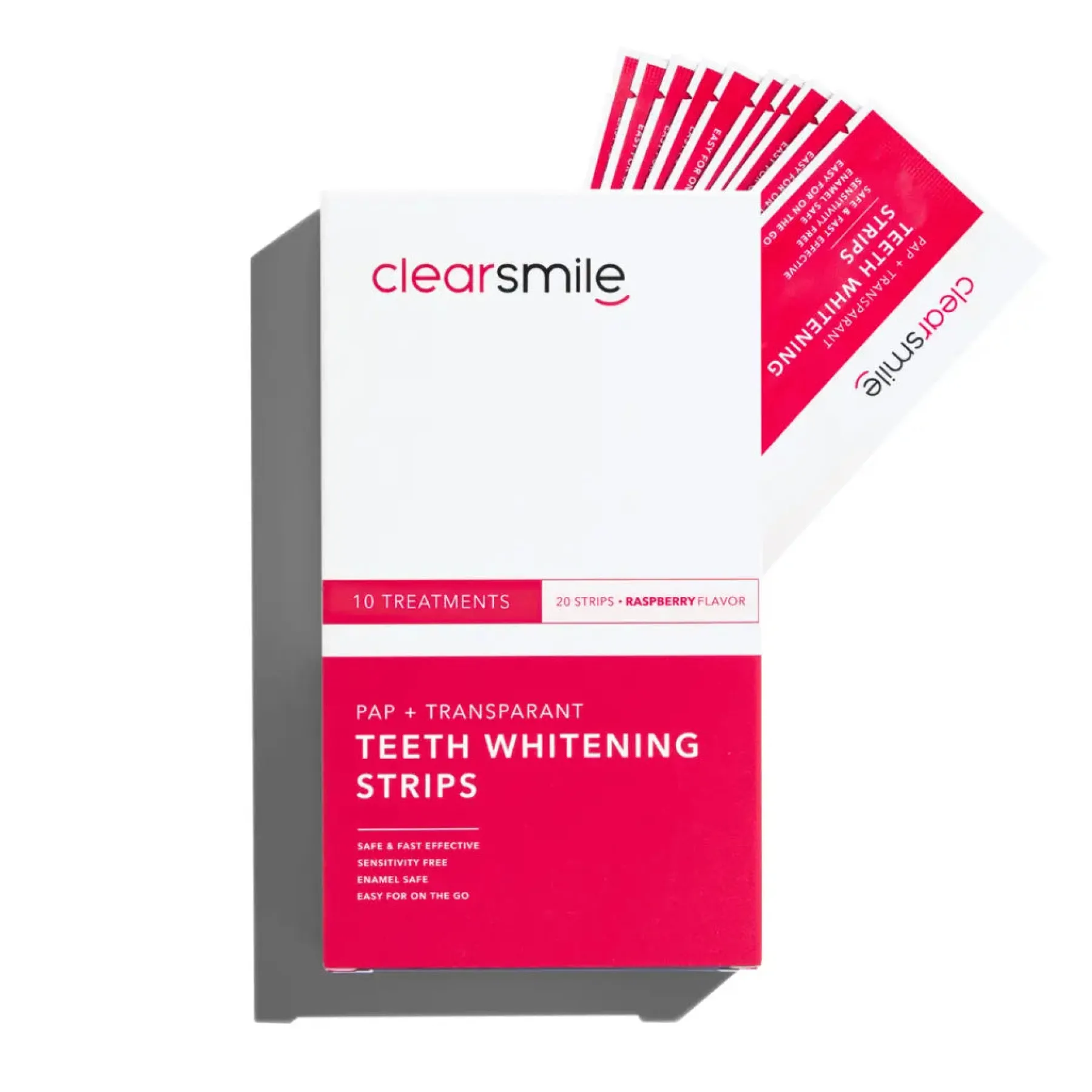 New PAP+ Transparant Whitening Strips Zahnaufhellung