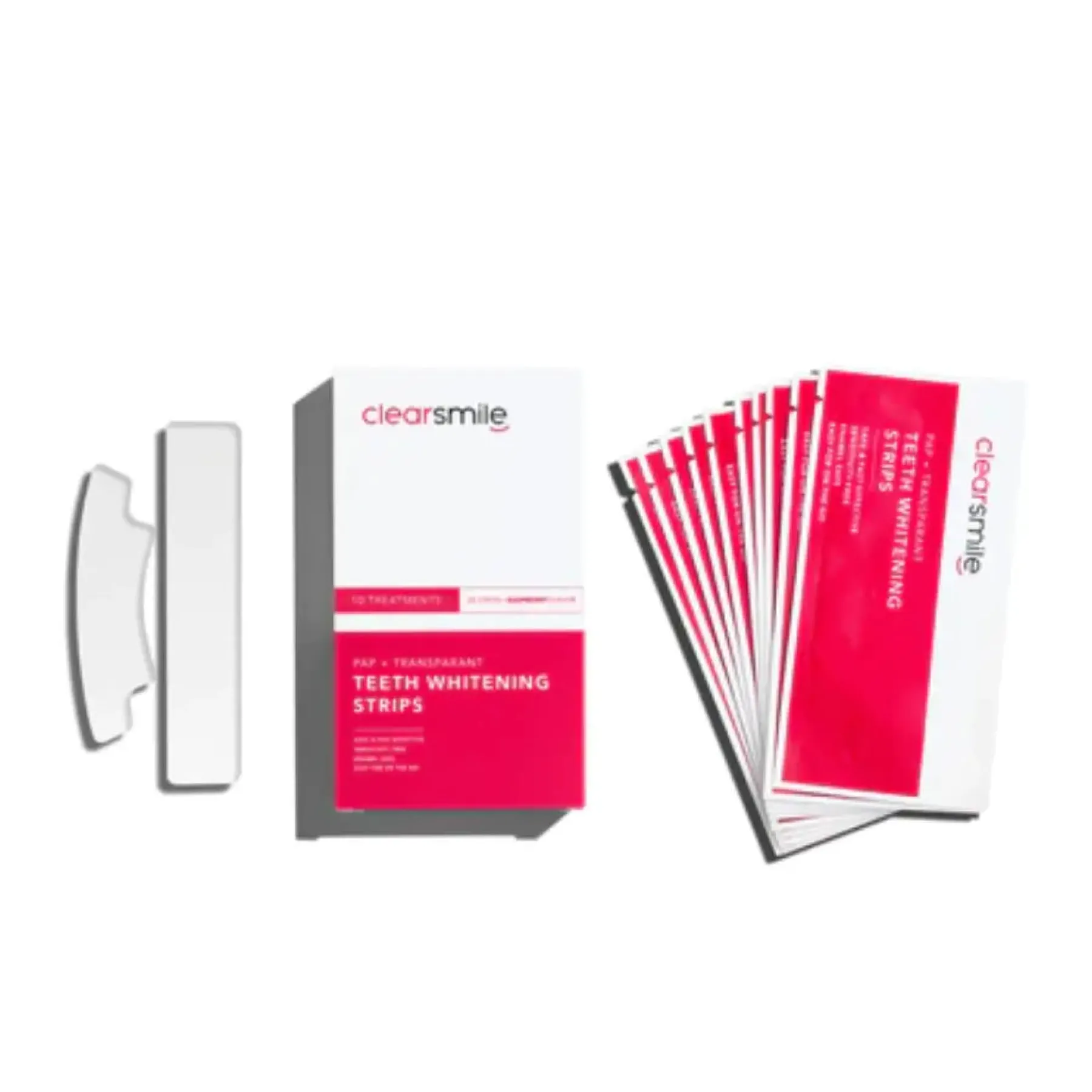 New PAP+ Transparant Whitening Strips Zahnaufhellung