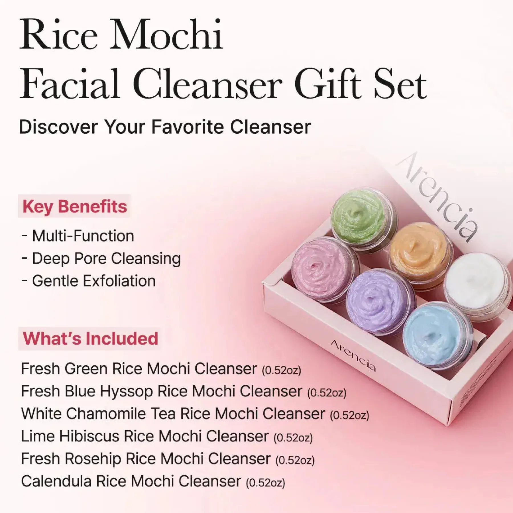 Clearance 6pcs Fresh Cleanser Discovery Kit Alle Korean Skincare|Hautpflege-Routinen & Sets