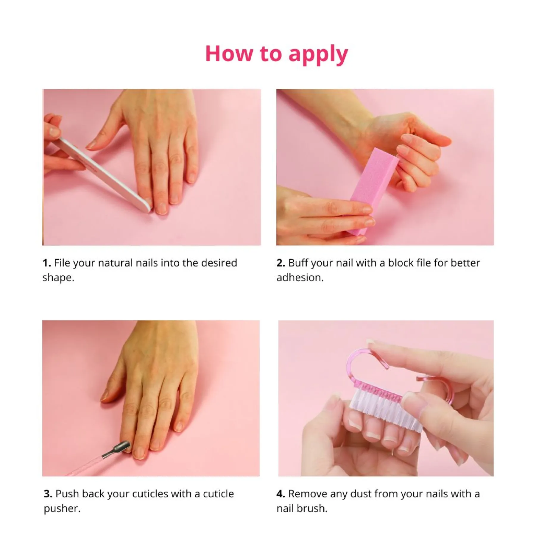 Clearance 24 pcs Press On Nails Glazed Donut Künstliche Nägel