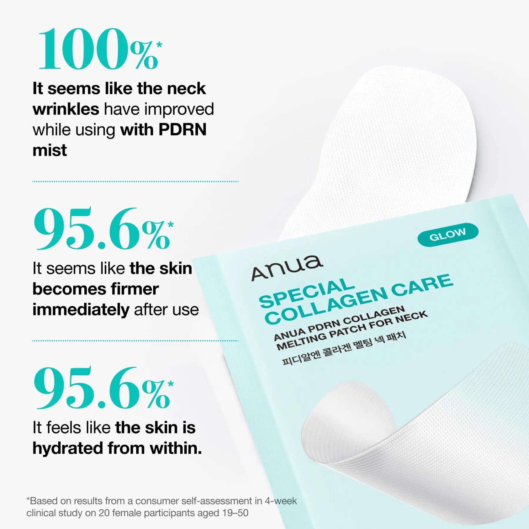 Online PDRN Collagen Melting Patch For Neck Hauptzutat|Hautprobleme