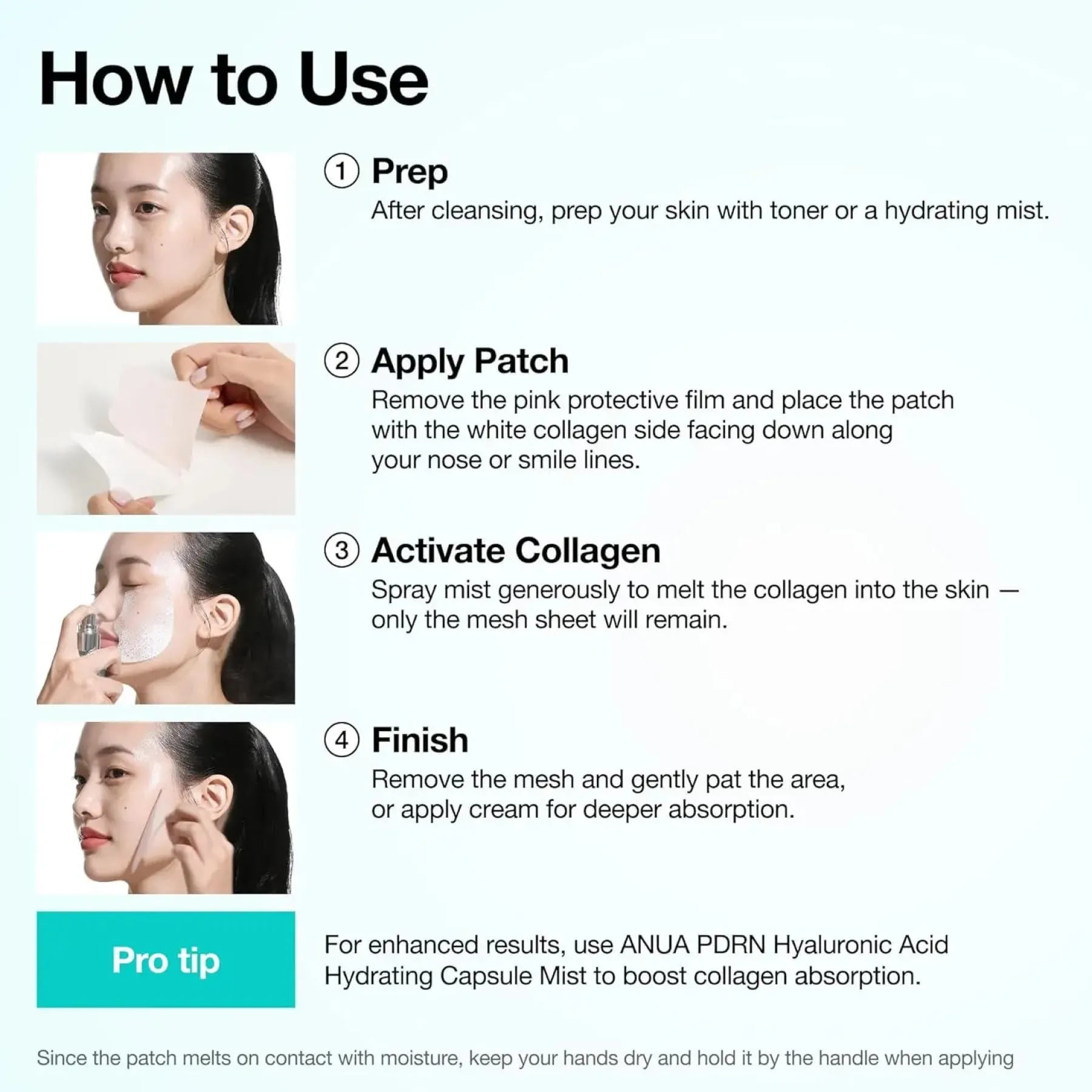 Best PDRN Collagen Melting Patch For Glass Skin Hauptzutat|Gesichtsmasken
