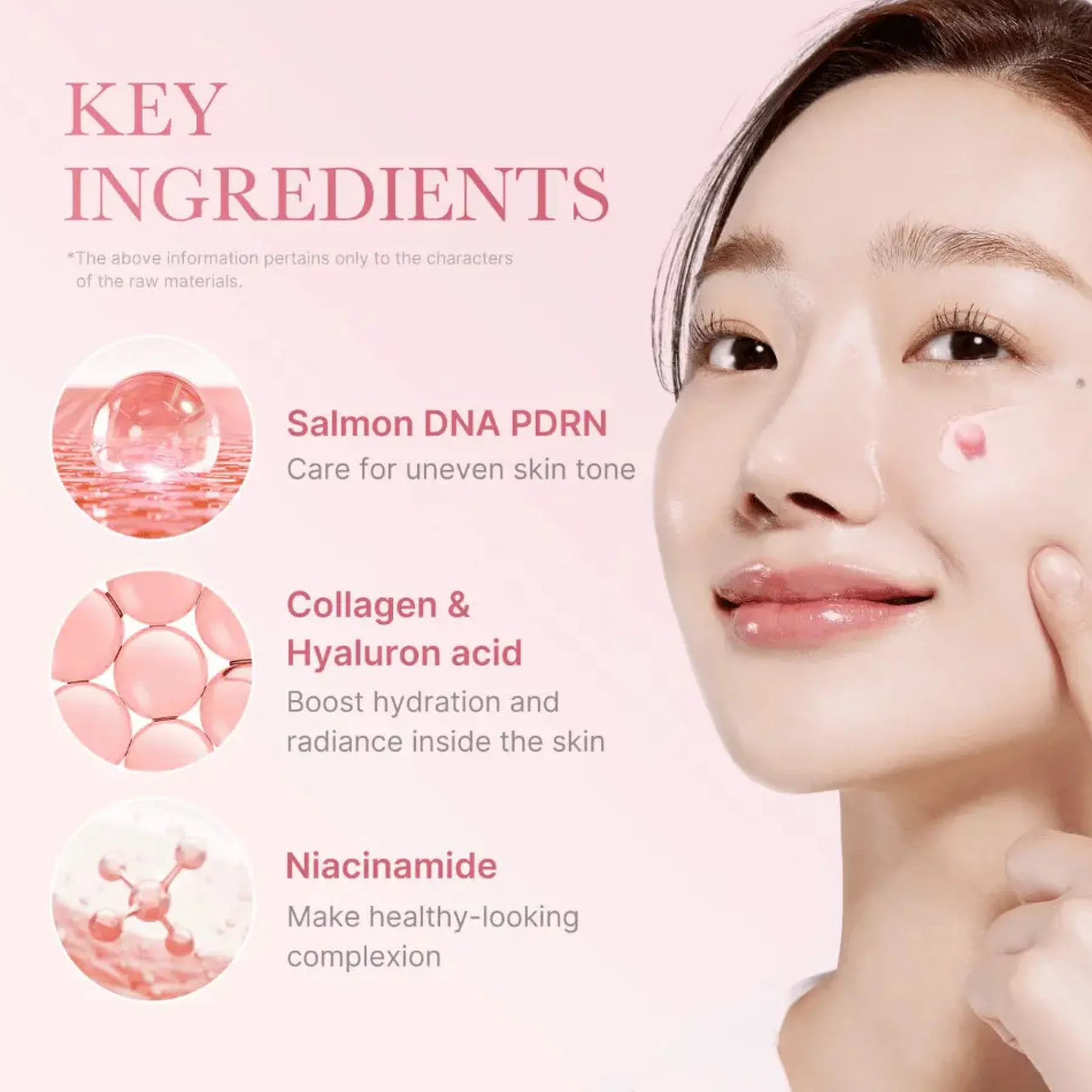 Outlet PDRN Pink Collagen Capsule Cream Alle Korean Skincare|Hauptzutat