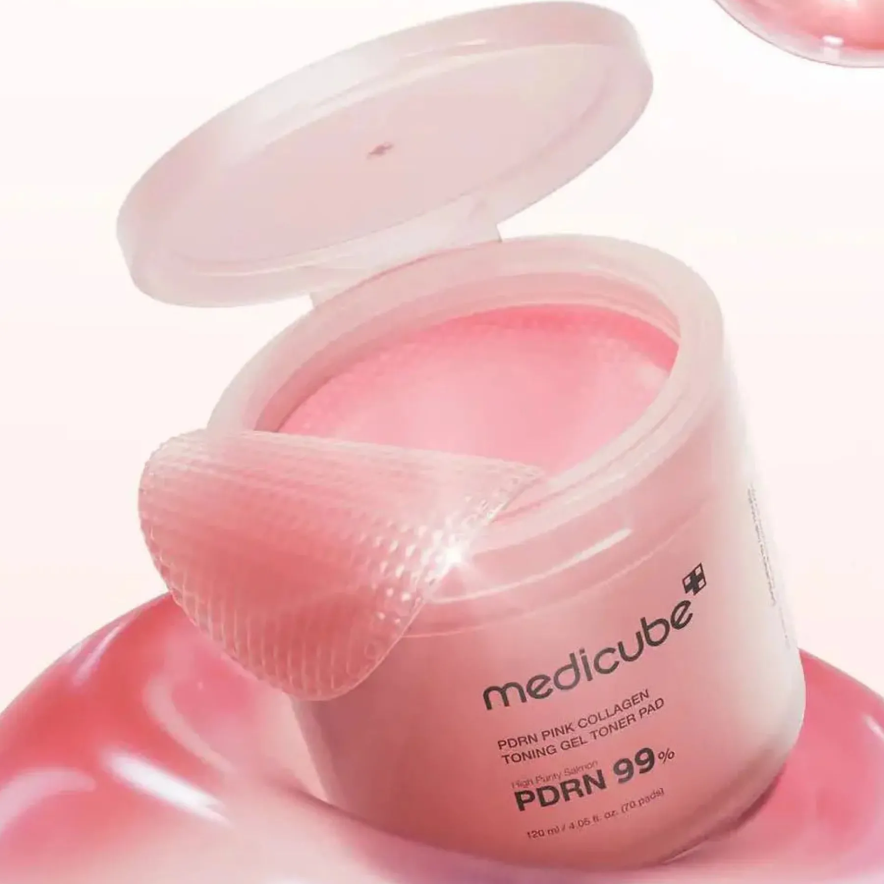 Hot PDRN Pink Collagen Toning Gel Toner Pad Hauptzutat|Toner Pads