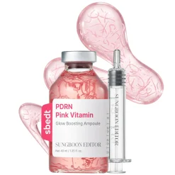 PDRN Pink Vitamin Glow Boosting Ampoule Alle Korean Skincare|Problemlösende Seren