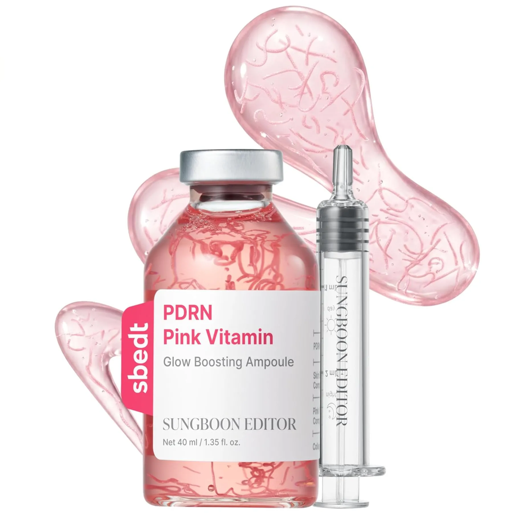 PDRN Pink Vitamin Glow Boosting Ampoule Alle Korean Skincare|Problemlösende Seren