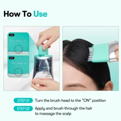Best PDRN Reedle Shot Brush Hair Serum Korean Haarpflege|Hauptzutat