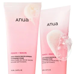 New Peach Niacin Spread Cleansing Foam Reinigungsmittel|Vegan Pflege
