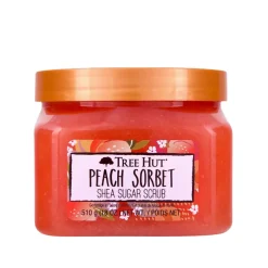 Online Peach Sorbet Shea Sugar Scrub Everything Shower|Körperpeelings