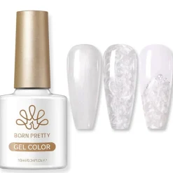 Clearance Pearl White Thread Gel Veganer Nagellack|5. Gellak