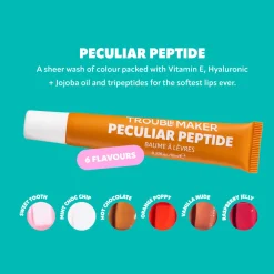 Peculiar Peptide Lip Balm Orange Poppy Lippenbalsam|Lippenbalsam