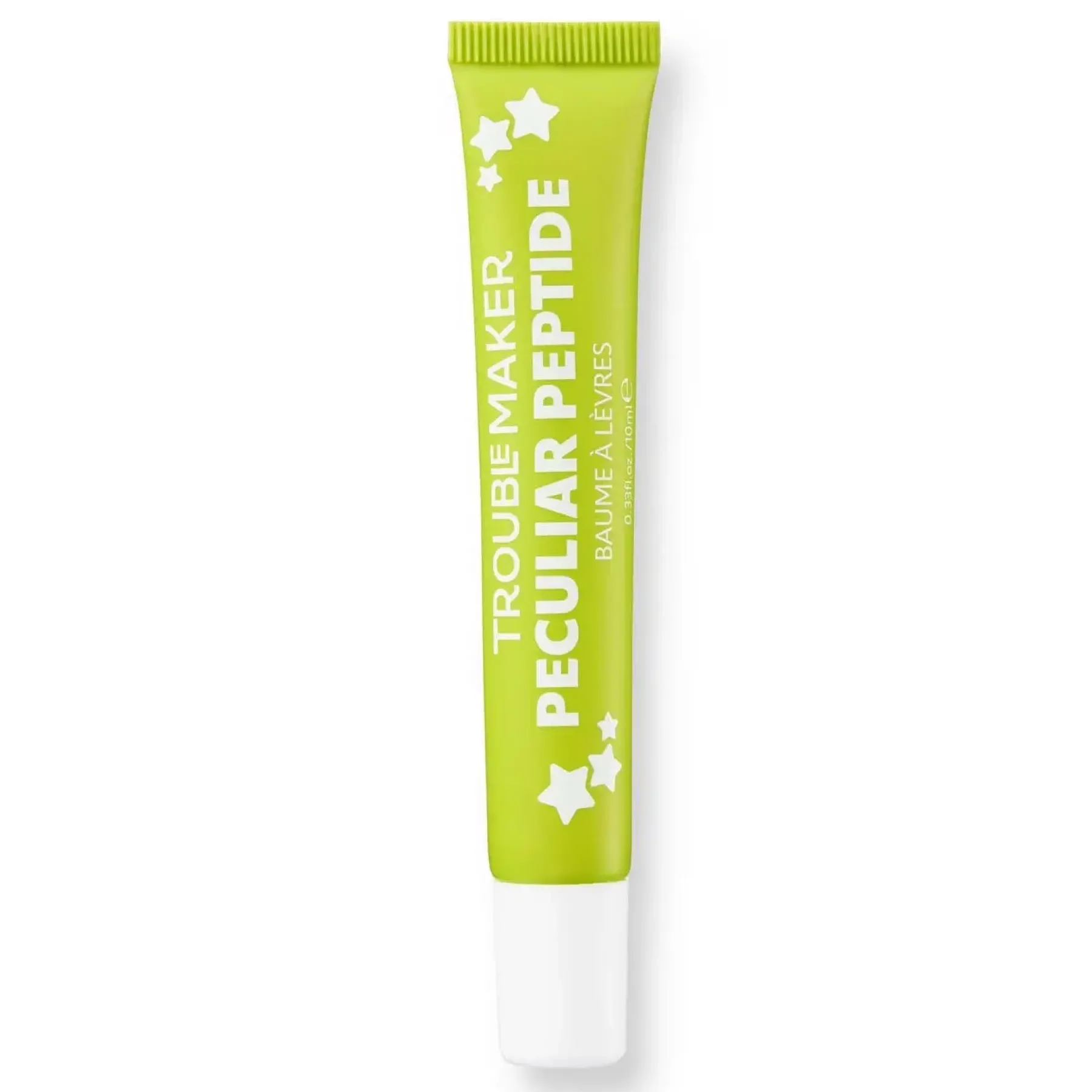 Hot Peculiar Peptide Shimmer Lip Balm Mint Gold Clear Lippenbalsam|Lippenbalsam