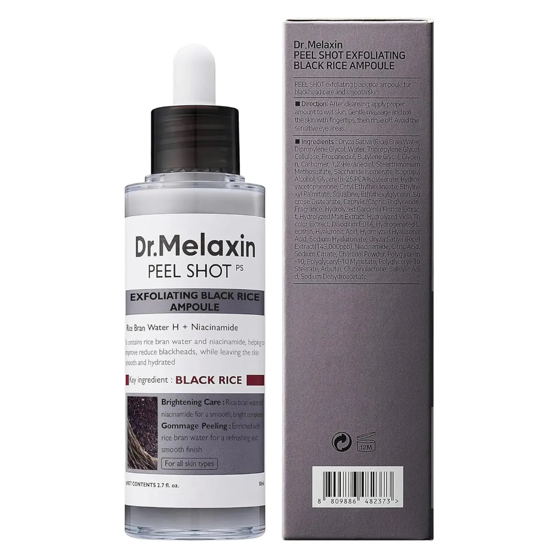 Sale Peel Shot Exfoliant Black Rice Ampoule Hauptzutat|Ampoules