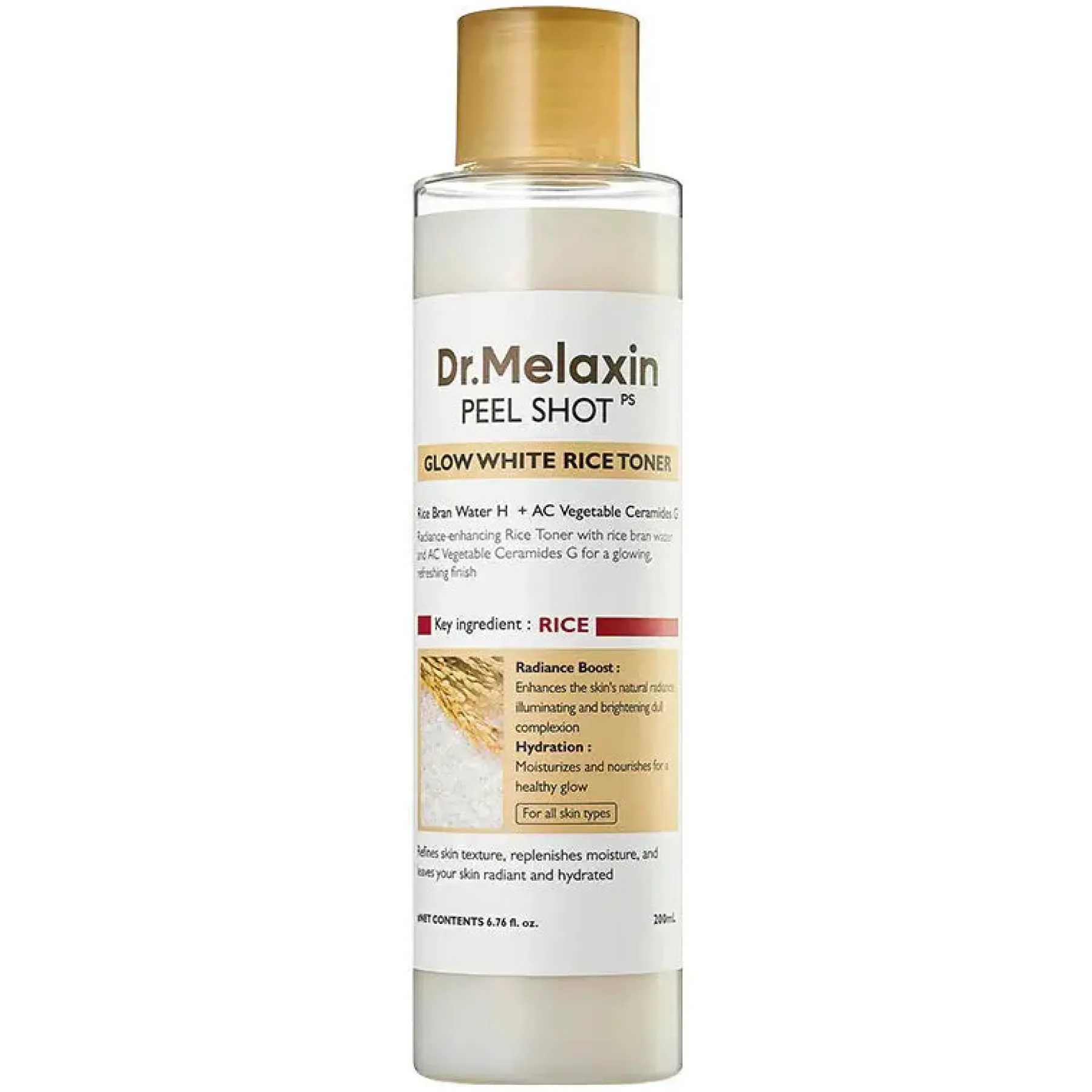 Online Peel Shot Glow White Rice Toner Hauptzutat|Vegan Pflege